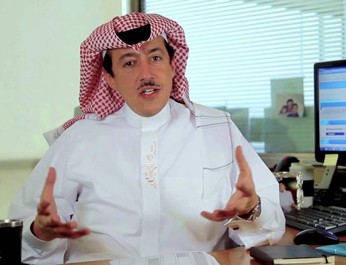 تركي الدخيل يفوز بجائزة مؤسسة أميركا أبرود ميديا AAM 2014