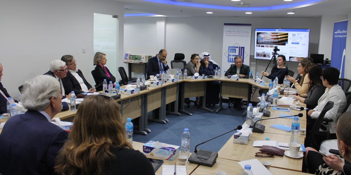 وفد من البرلمان الأوروبي يزور مركز المسبار للدراسات والبحوث