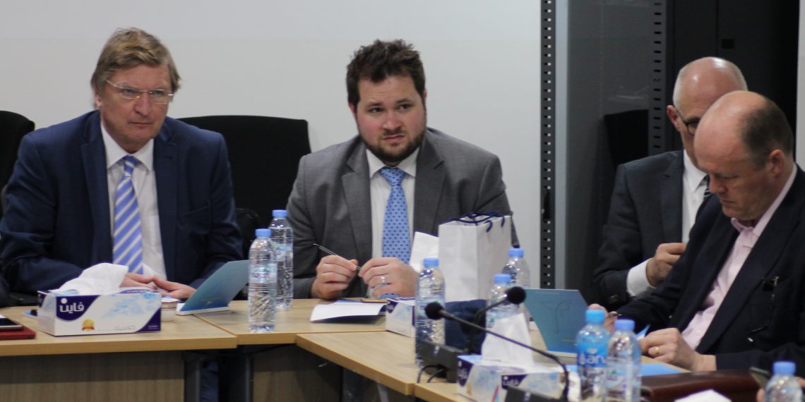 وفد من البرلمان الأوروبي يزور مركز المسبار للدراسات والبحوث