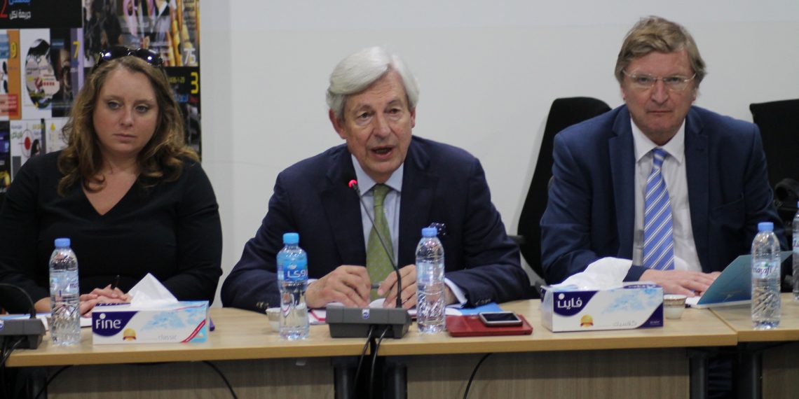 وفد من البرلمان الأوروبي يزور مركز المسبار للدراسات والبحوث